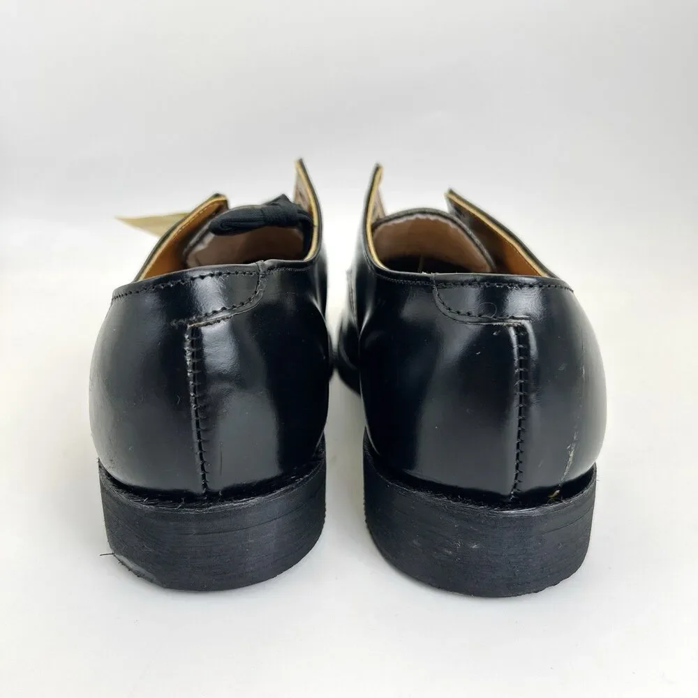 CAROLINA USPS Postman Model 32 VTG Mens Sz 8 Black Leather 120 Neoprene NOS